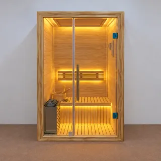 Phòng xông hơi gỗ Phần Lan 900x1100mm