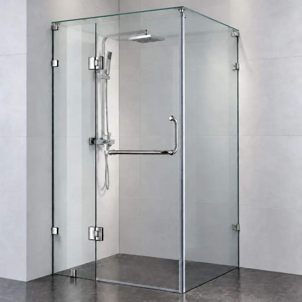 Cabin phòng tắm 90 (độ 3 vách xếp hình chữ L)