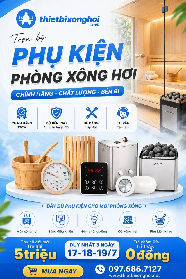 Phụ kiện phòng xông