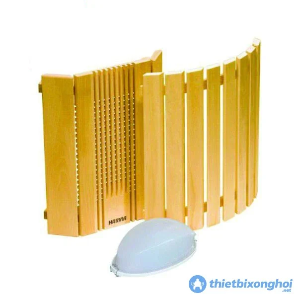 Khung bao đèn phòng xông hơi khô